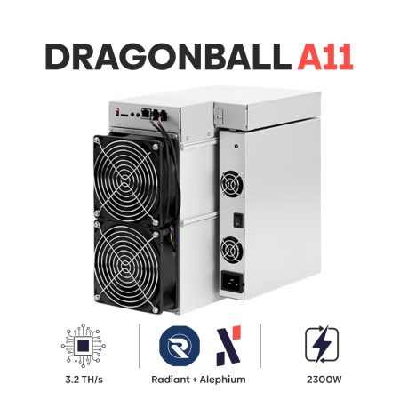 DragonBall A11 1.2TH/s – 3.2TH/s 2300W (ALPH/RXD）